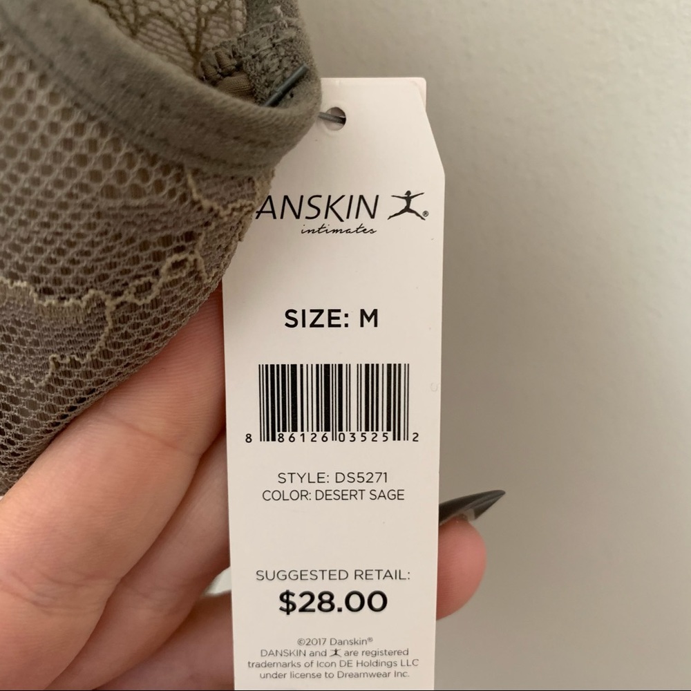 NWT Danskin Lace Bralette - Picture 2 of 3